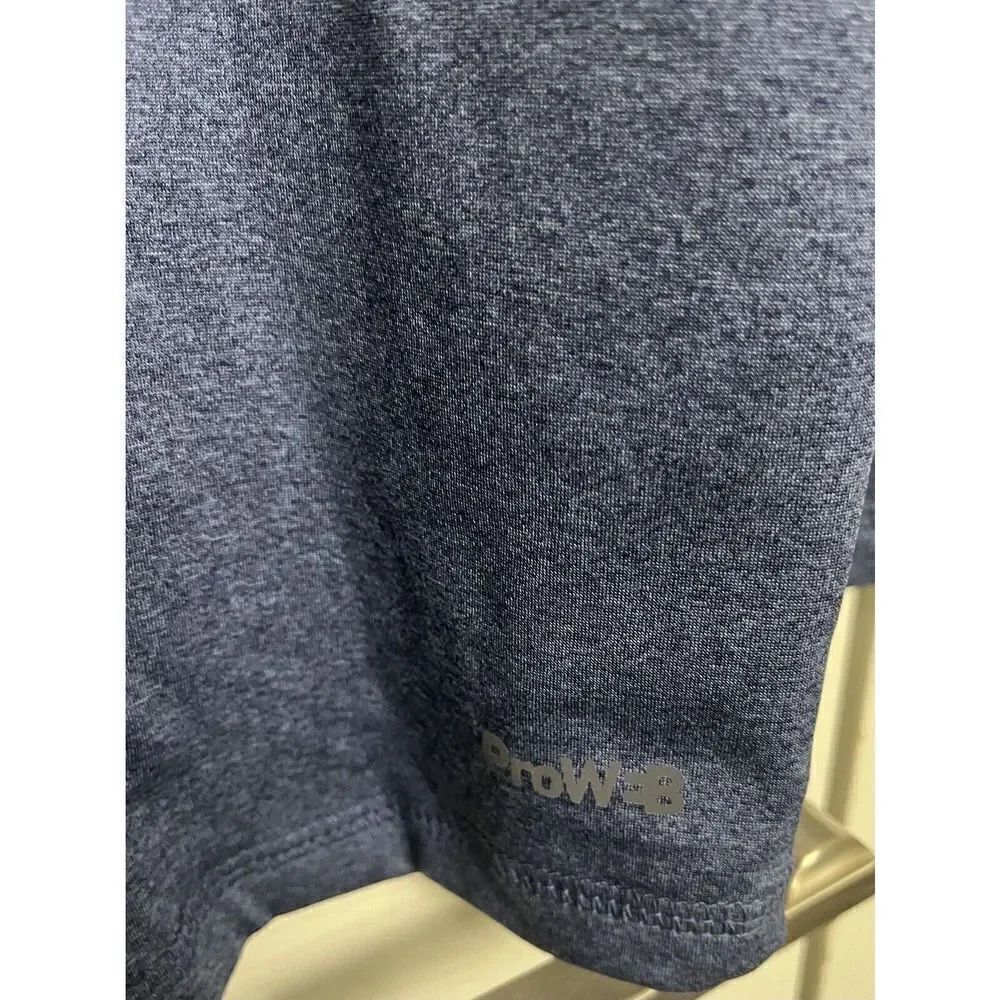 Spyder Active ProW B Men's Blue 1/4 Zip Long Sleeve Logo Fleece Top Size M - Picture 10 of 10